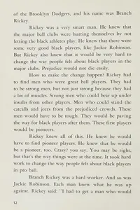 Jackie Robinson; pro ball's first Black star