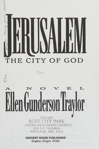 Jerusalem--the city of God
