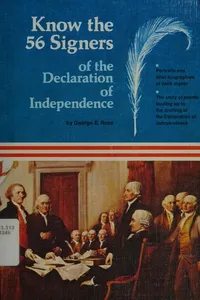Know the Fifty Six Signers of the Declaration of I