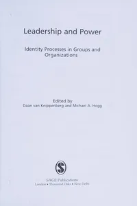 Leadership and power