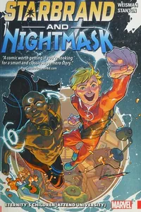Capa de Starbrand and Nightmask por Greg Weisman
