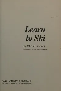Learn to ski