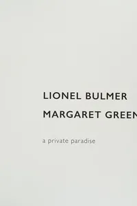 Lionel Bulmer & Margaret Green