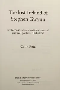 The lost Ireland of Stephen Gwynn