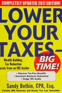 Lower your taxes--big time!