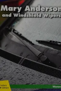 Mary Anderson and windshield wipers