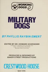 Military dogs