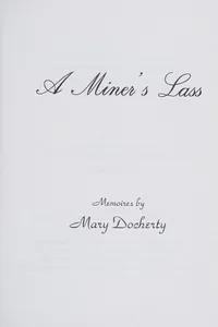 A miner's lass