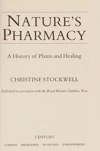 Natureʼs pharmacy