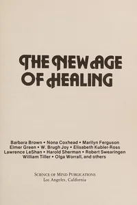 The New age of healing