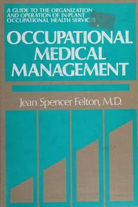 Occupational medical management