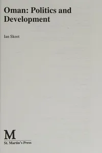 Cover of Oman