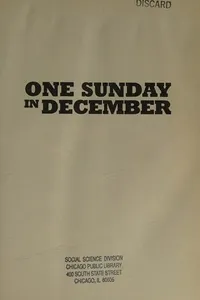 One Sunday in December