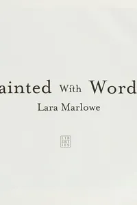 Capa de Painted with words
