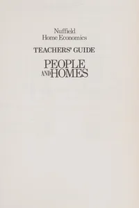 People and Homes