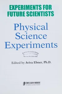 Physical science experiments