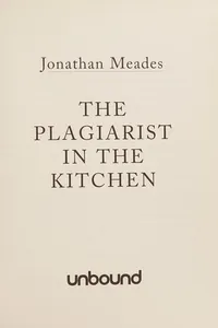 The plagiarist in the kitchen