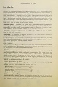 Practical Chemistry for Today