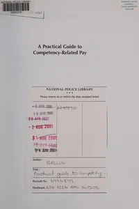 Practical Guide to Competency Related Pay