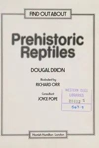Cover of Prehistoric Reptiles (Find Out About) by Dougal Dixon