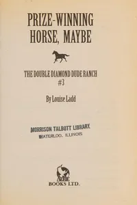 Capa de Prize-winning horse, maybe