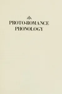 Proto-Romance phonology