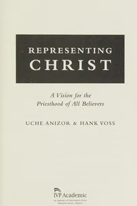 Representing Christ