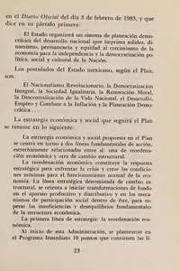 Respuesta a los planes de M.M.H