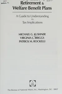 Retirement & welfare benefit plans