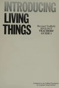 Revised Nuffield biology
