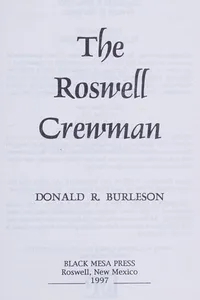 Cover of The Roswell crewman
