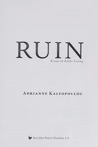 Capa de Ruin