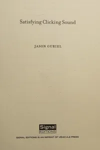 Satisfying Clicking Sound