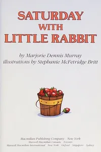 Saturday with Little Rabbit