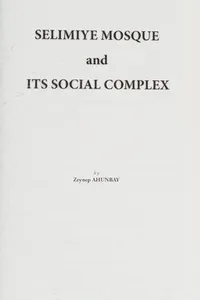 Selimiye Mosque And It's Social Complex