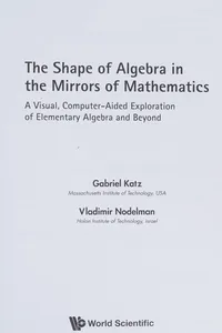 The shape of algebra in the mirrors of mathematics