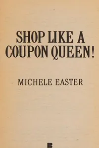 Shop like a coupon queen!