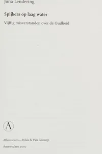 Spijkers op laag water