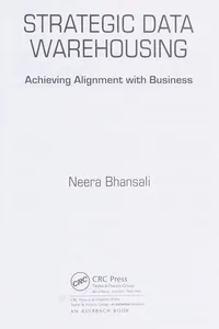 Strategic data warehousing