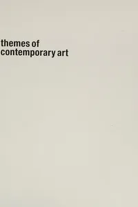 Themes of contemporary art