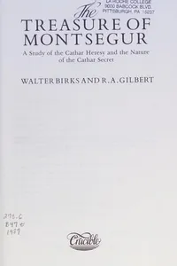 The treasure of Montsegur