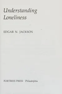 Understanding loneliness