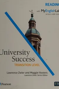 University Success Reading, Transition Level