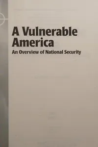 A vulnerable America