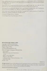 Walk with me today, Lord