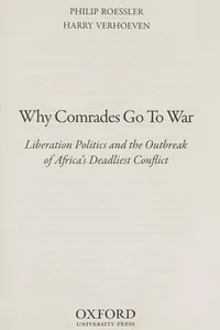 Why Comrades Go to War
