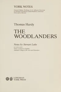 Thomas Hardy, "Woodlanders"