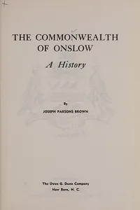 The Commonwealth of Onslow