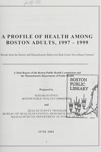 A profile of health among Boston adults, 1997-1999