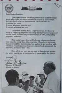 Boston public works recycling guide